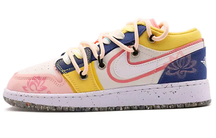 

Jordan Air Jordan 1 винтажные баскетбольные кроссовки женские, Pink
