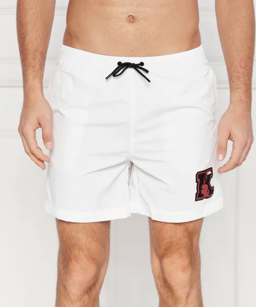

Пляжные шорты Regular fit Karl Lagerfeld, белый