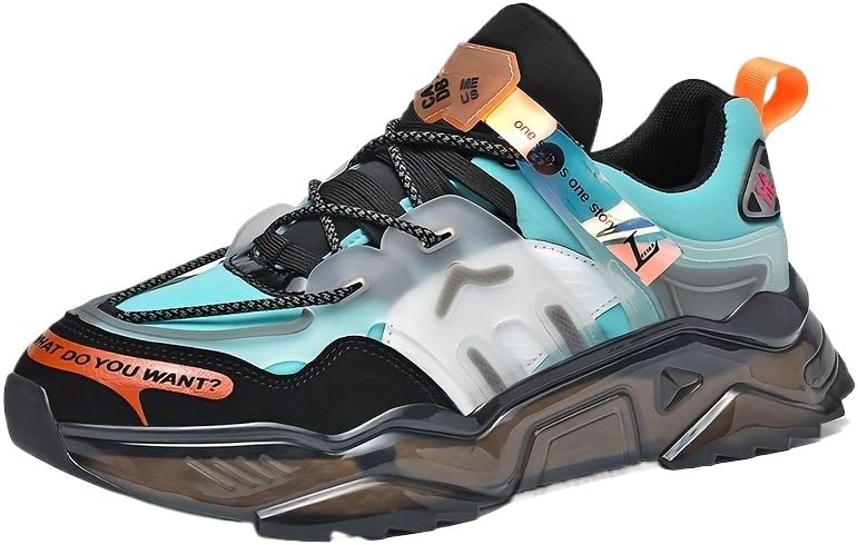 

Мужские кроссовки Azttoztto с амортизацией - дышащая спортивная обувь для бега, баскетбола и занятий в тренажерном зале, небесно-голубой