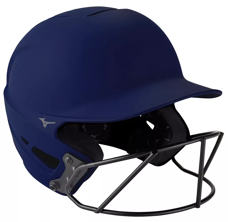 

Mizuno F6 Софтбольный шлем для ватина, темно-синий