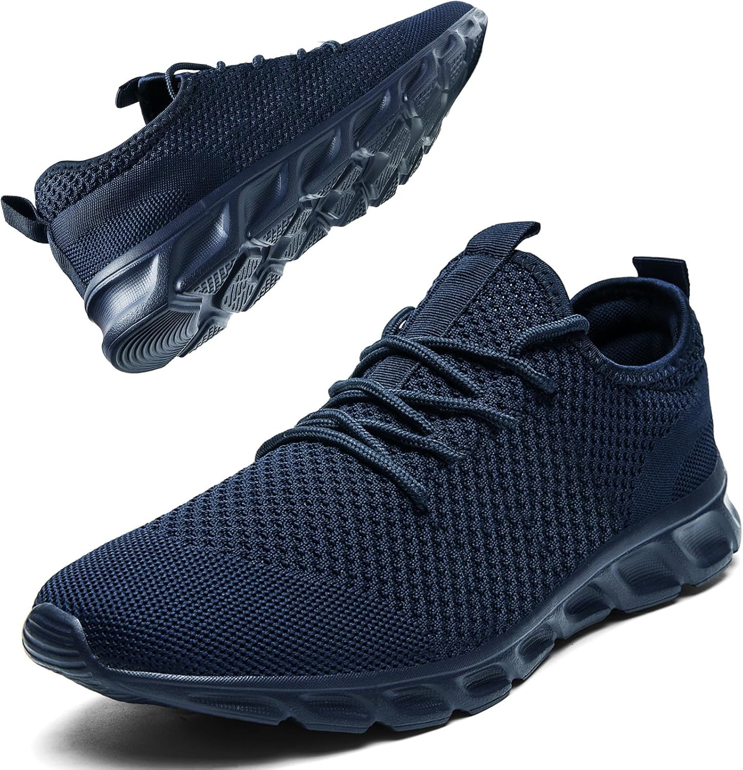 

Беговые кроссовки для мужчин и женщин, для ходьбы, тенниса, тренажерного зала, слипоны, удобные, легкие, спортивные, для тренировок, повседневная мода, спортивная обувь Rjywgs, темно-синий