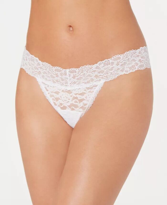 

Сексуальное прозрачное кружевное нижнее белье-стринги DMESLT Maidenform, белый
