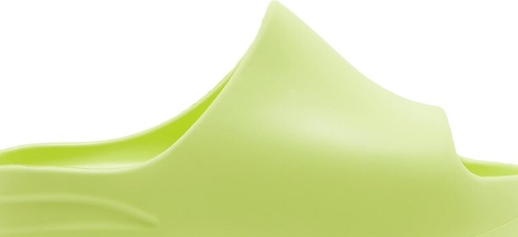 Сандалии Adidas Yeezy Slide Kids 'Glow Green', зеленый — фото 3
