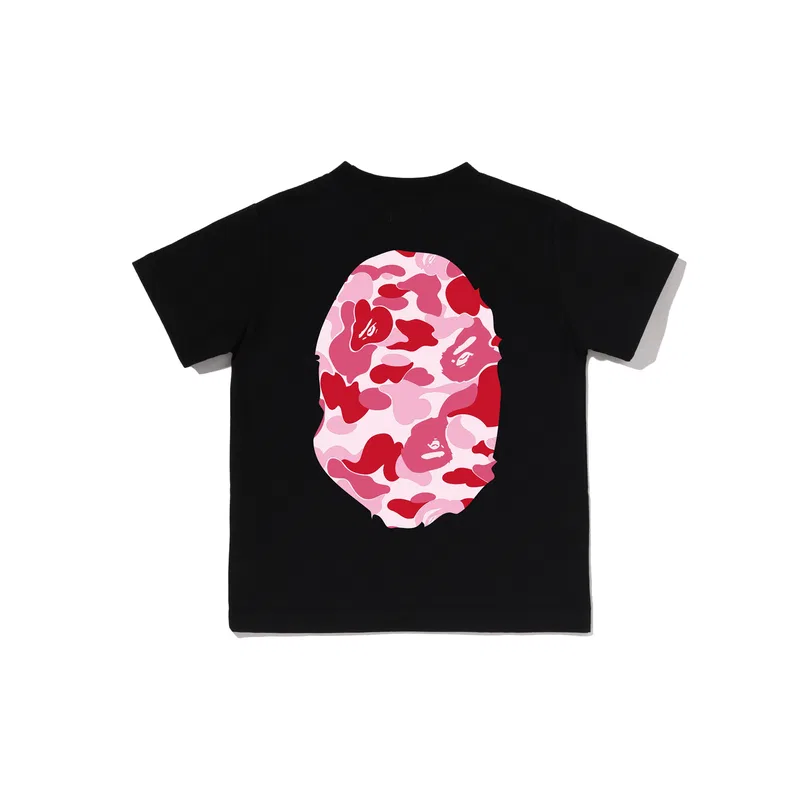 Детская футболка с круглым вырезом A BATHING APE, Black Bk M — фото 4