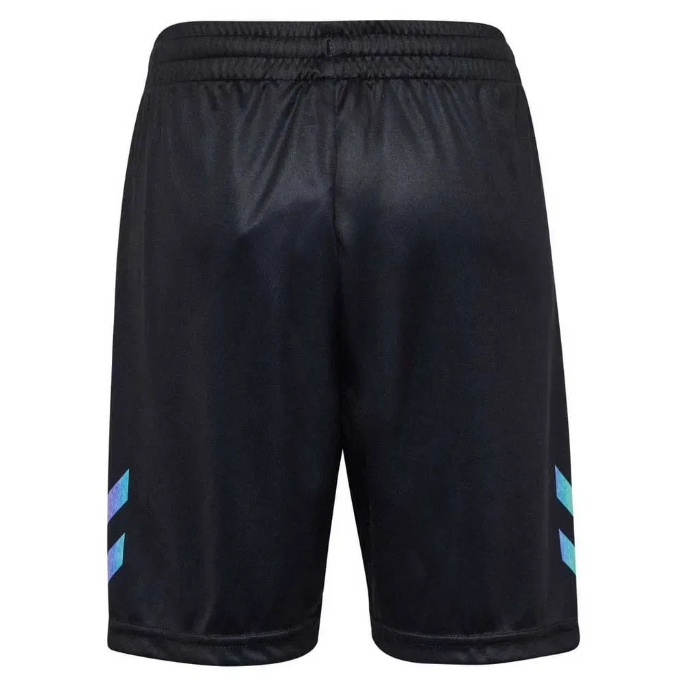 Детские шорты с шиммер-эффектом Shimmer Shorts Hummel, Black — фото 2