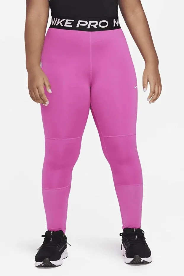 Детские леггинсы для девочек скинни Plus Size Nike, Pink