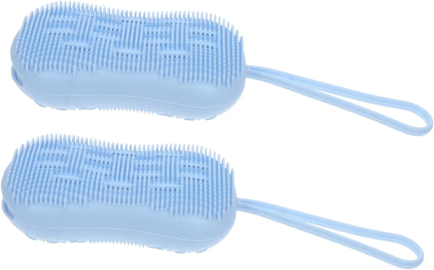 Щетка для тела Silicone Set of 4 Amosfun, Blue