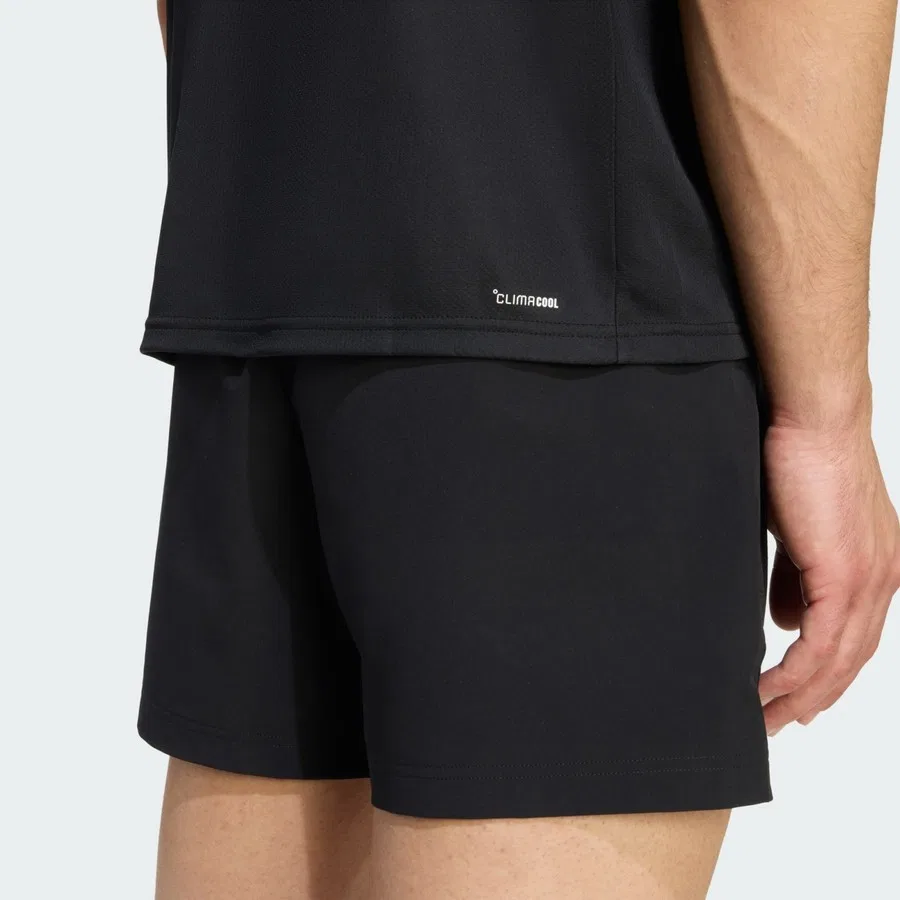 Футболка с коротким рукавом Workout Essentials Base Adidas Performance, Черный — фото 4