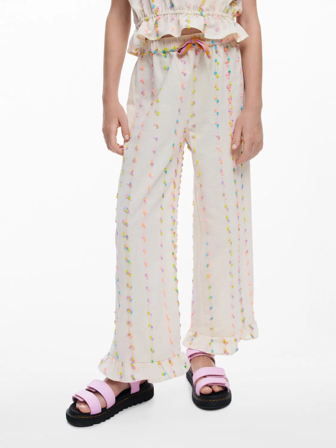 Брюки Desigual Regular Pants, белый — фото 4