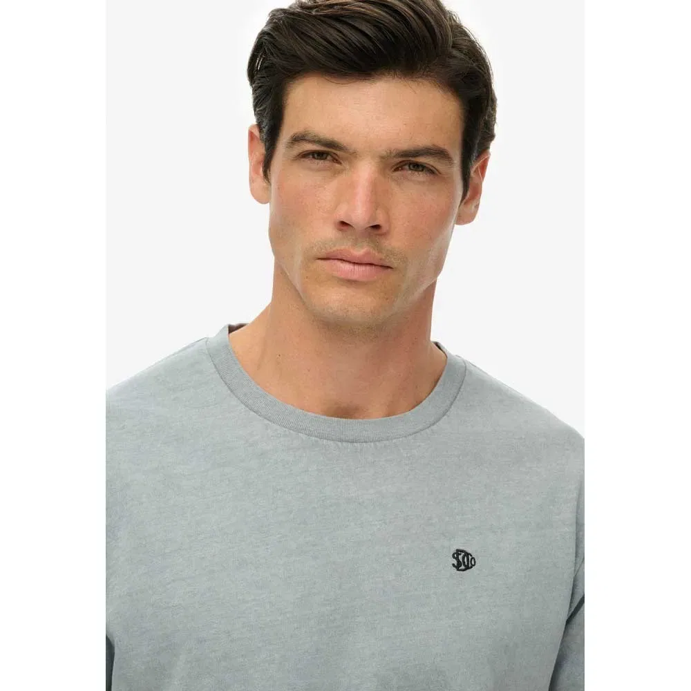 Футболка свободного кроя Superdry Essentials Relaxed Fit, серый — фото 4