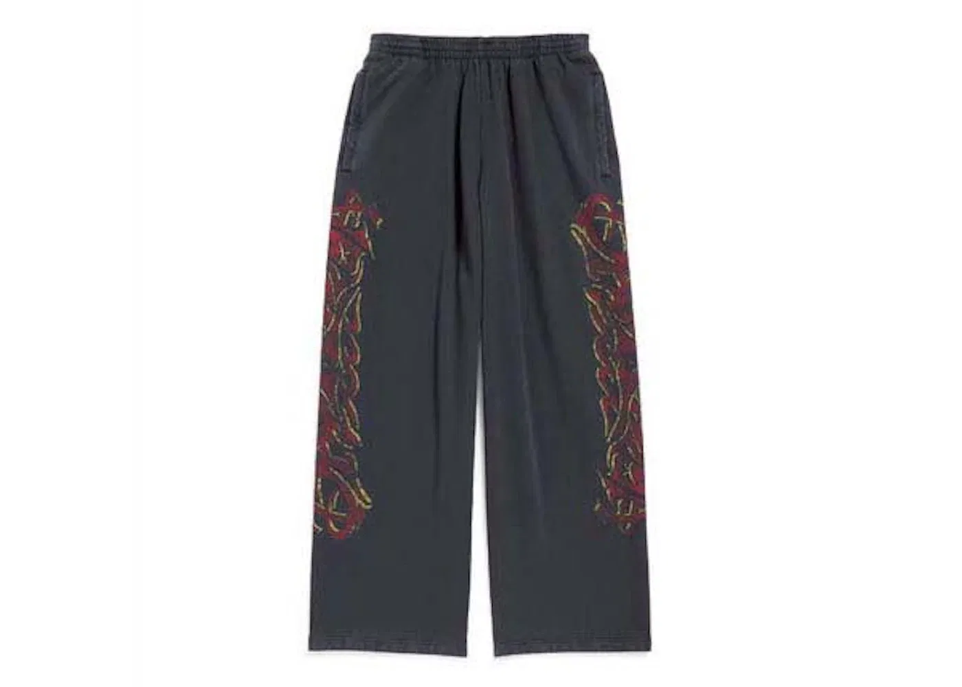 Мужские спортивные штаны свободного кроя Offshore Baggy Balenciaga, Black