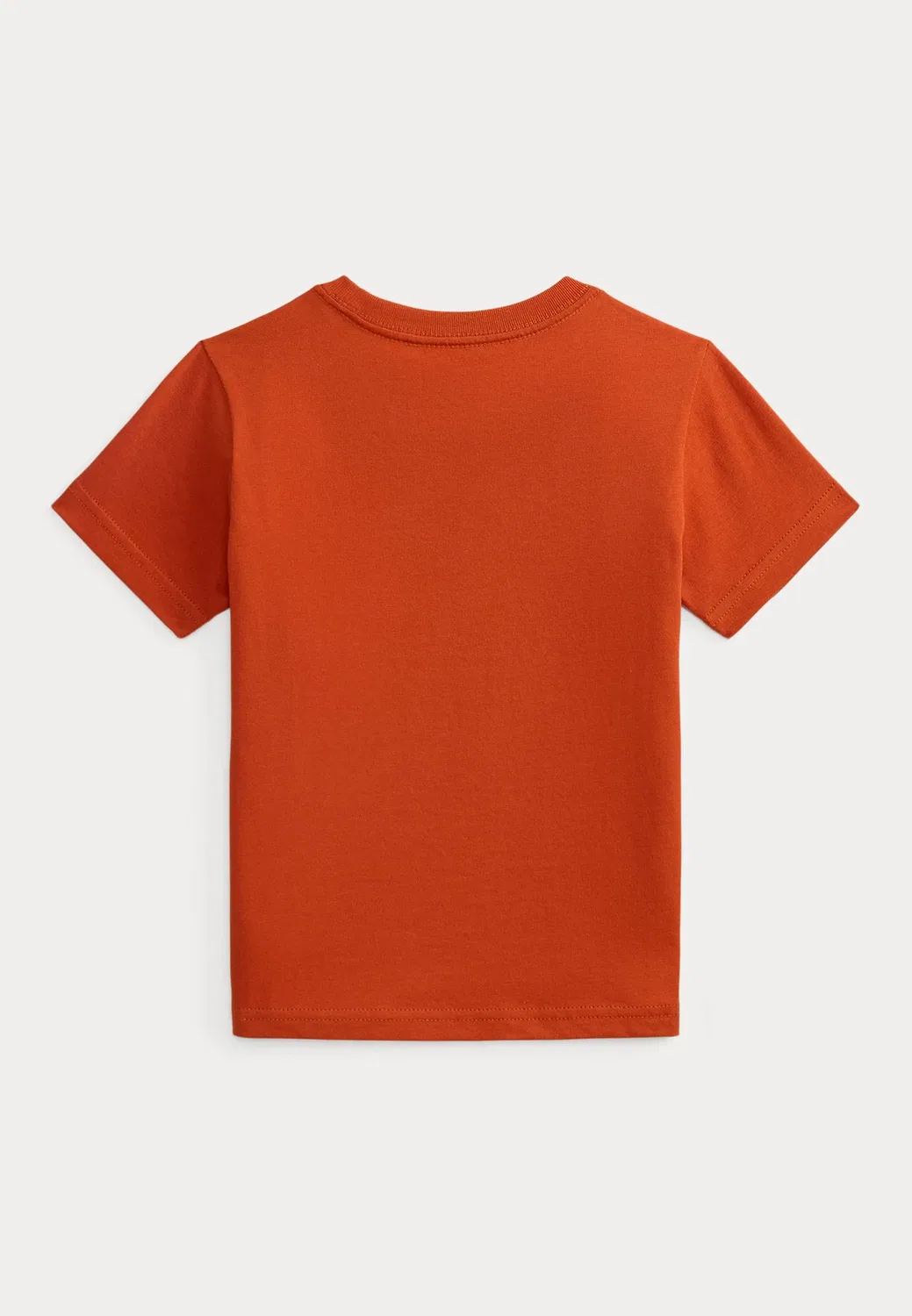 Футболка-Поло из хлопкового трикотажа с принтом "медведь поло", размер 2-6 лет Polo Ralph Lauren, Varsity Orange — фото 2