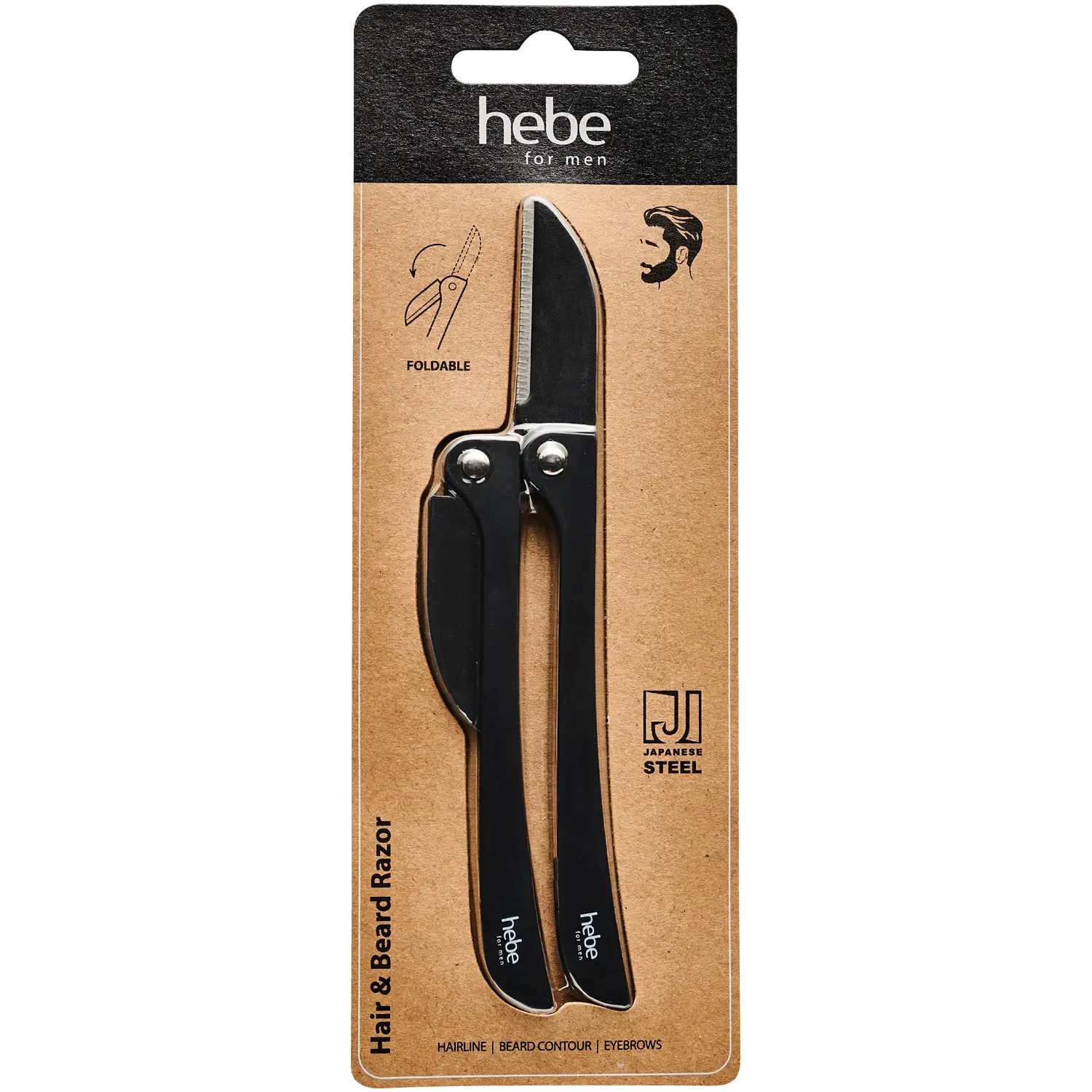 

Hebe For Men бритва для волос и бороды, 1 шт.