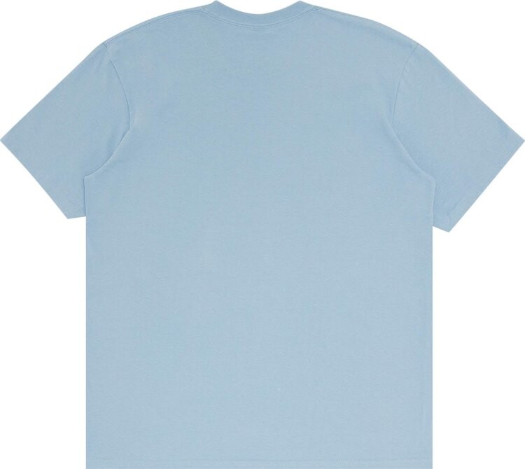 Футболка Supreme Joie De Vivre Tee 'Dusty Blue', синий — фото 3