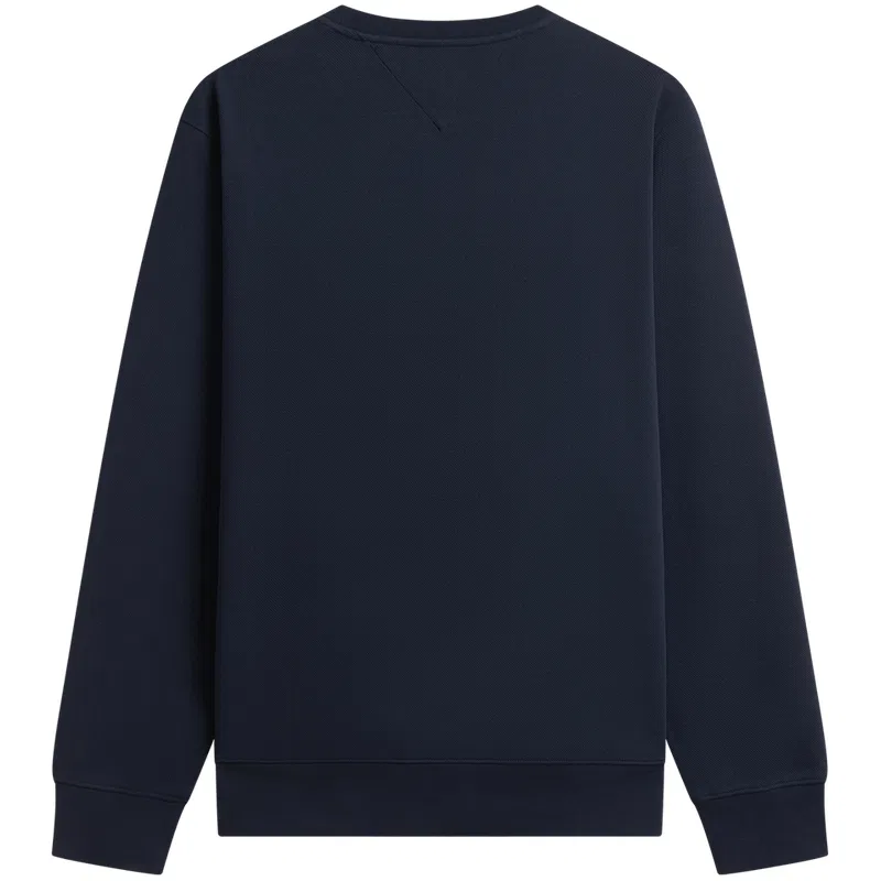 Мужской свитшот с круглым вырезом Tommy Hilfiger, Navy Blue DW5 — фото 4