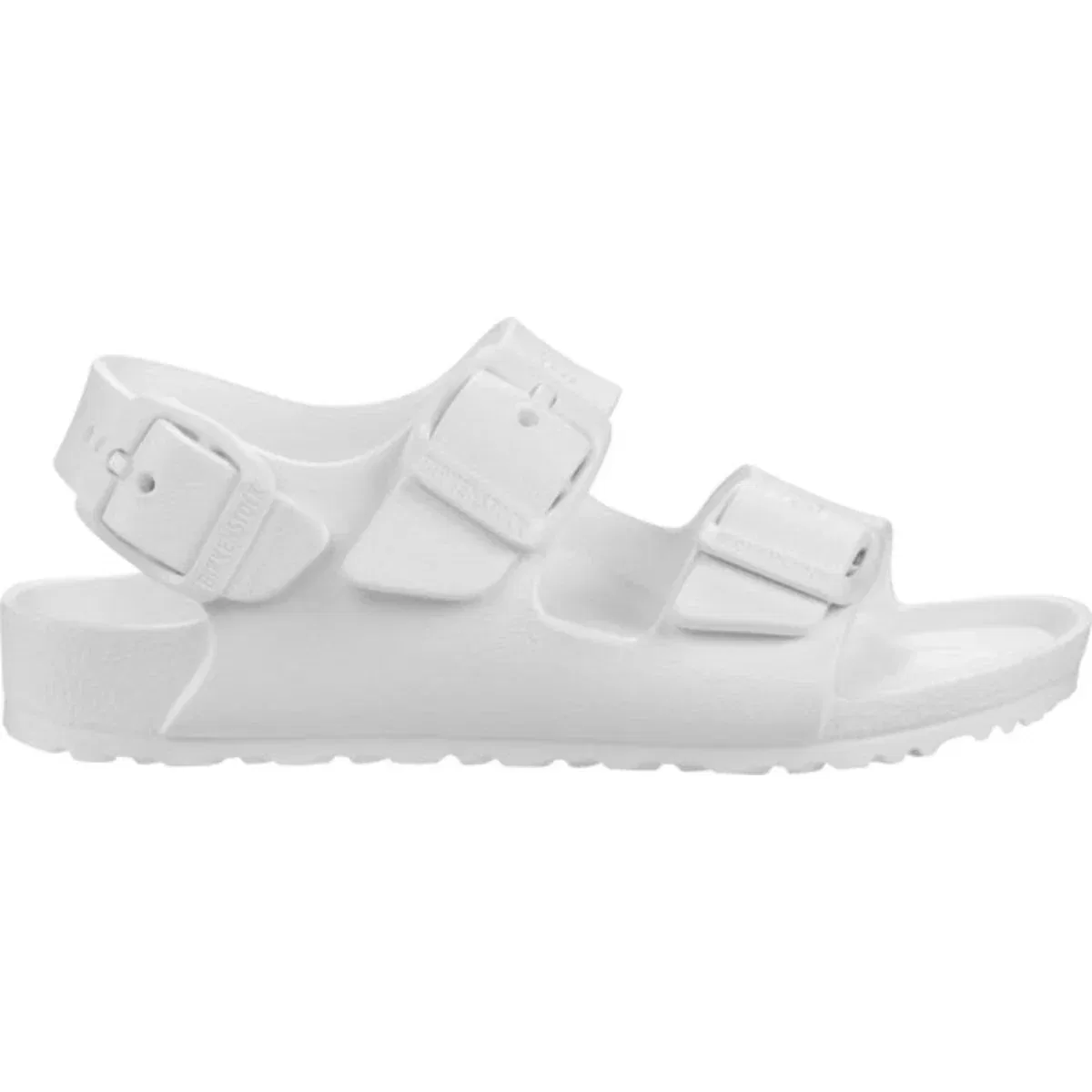 Детские сандалии с регулируемой застежкой Milano Birkenstock, White — фото 2