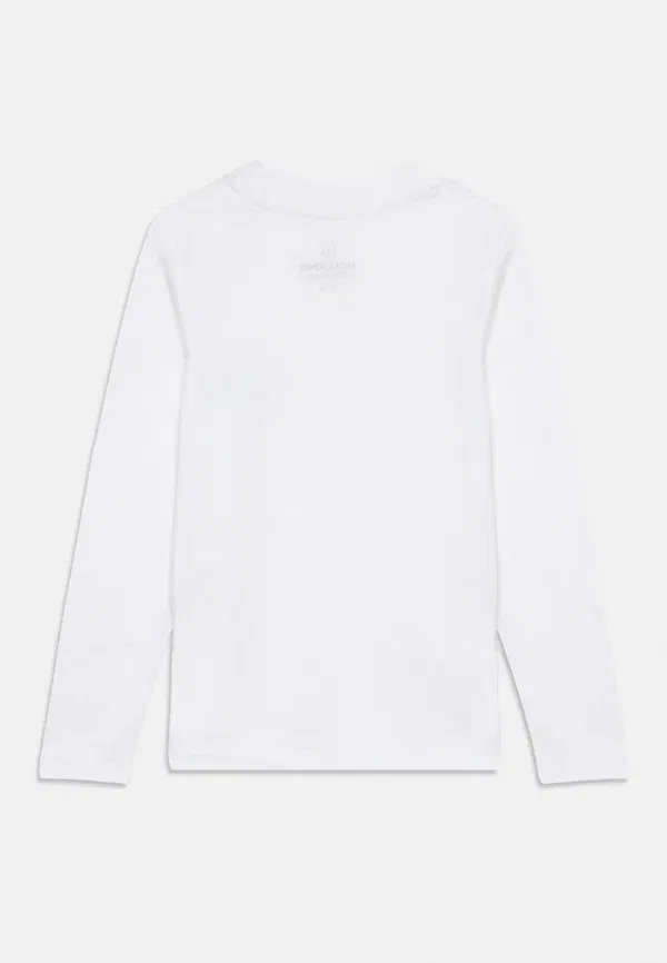 Комплект из двух футболок Jjbrandon с круглым вырезом и длинными рукавами Jack & Jones Junior, белый/небесно-голубой — фото 4