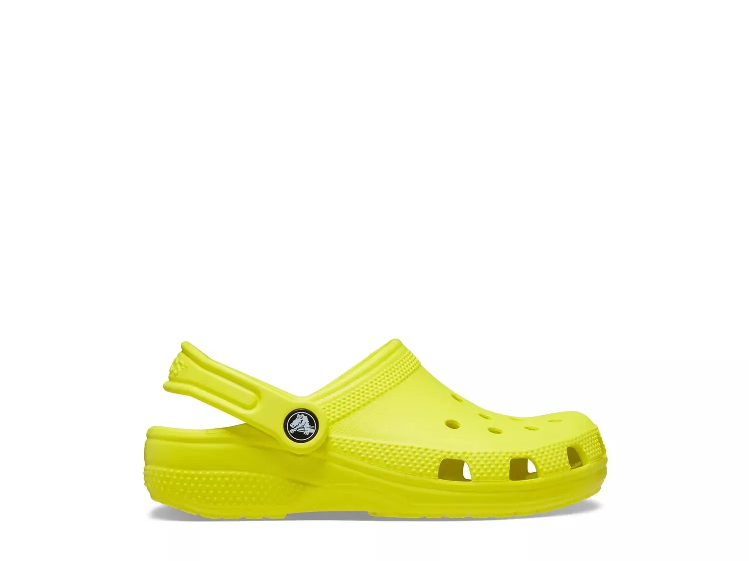 Клоги детские Classic Clog, Crocs, ярко-желтый — фото 4
