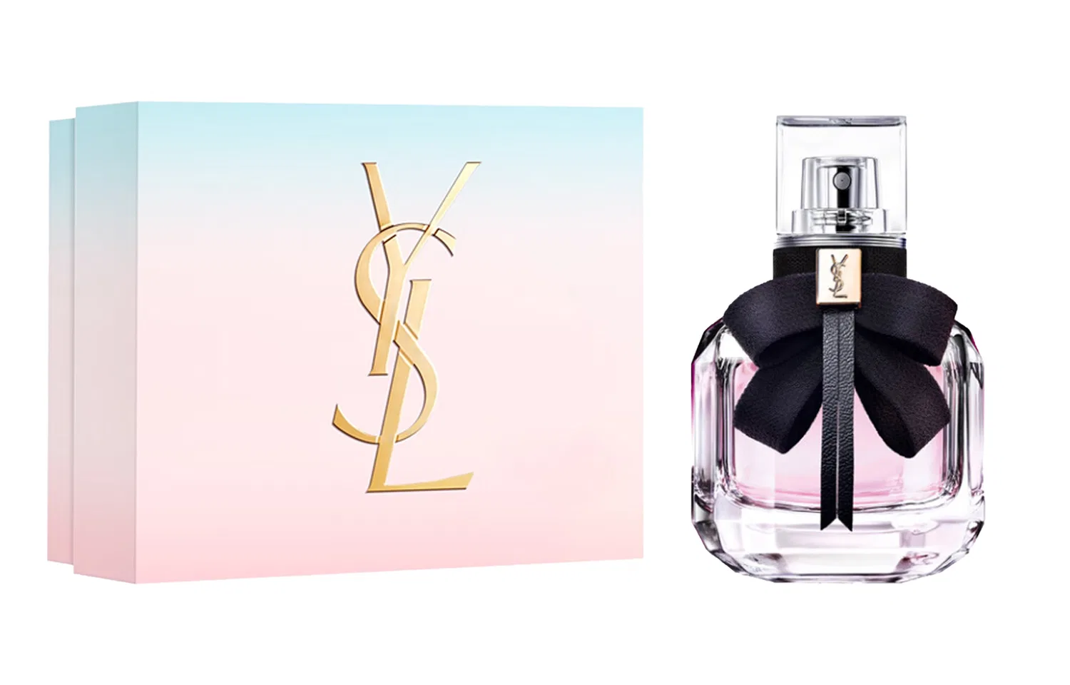 Женская парфюмерная вода с фруктовым ароматом, 50 мл, Reverse Paris Twilight Daybreak Limited Edition, Yves Saint Laurent, Black — фото 2