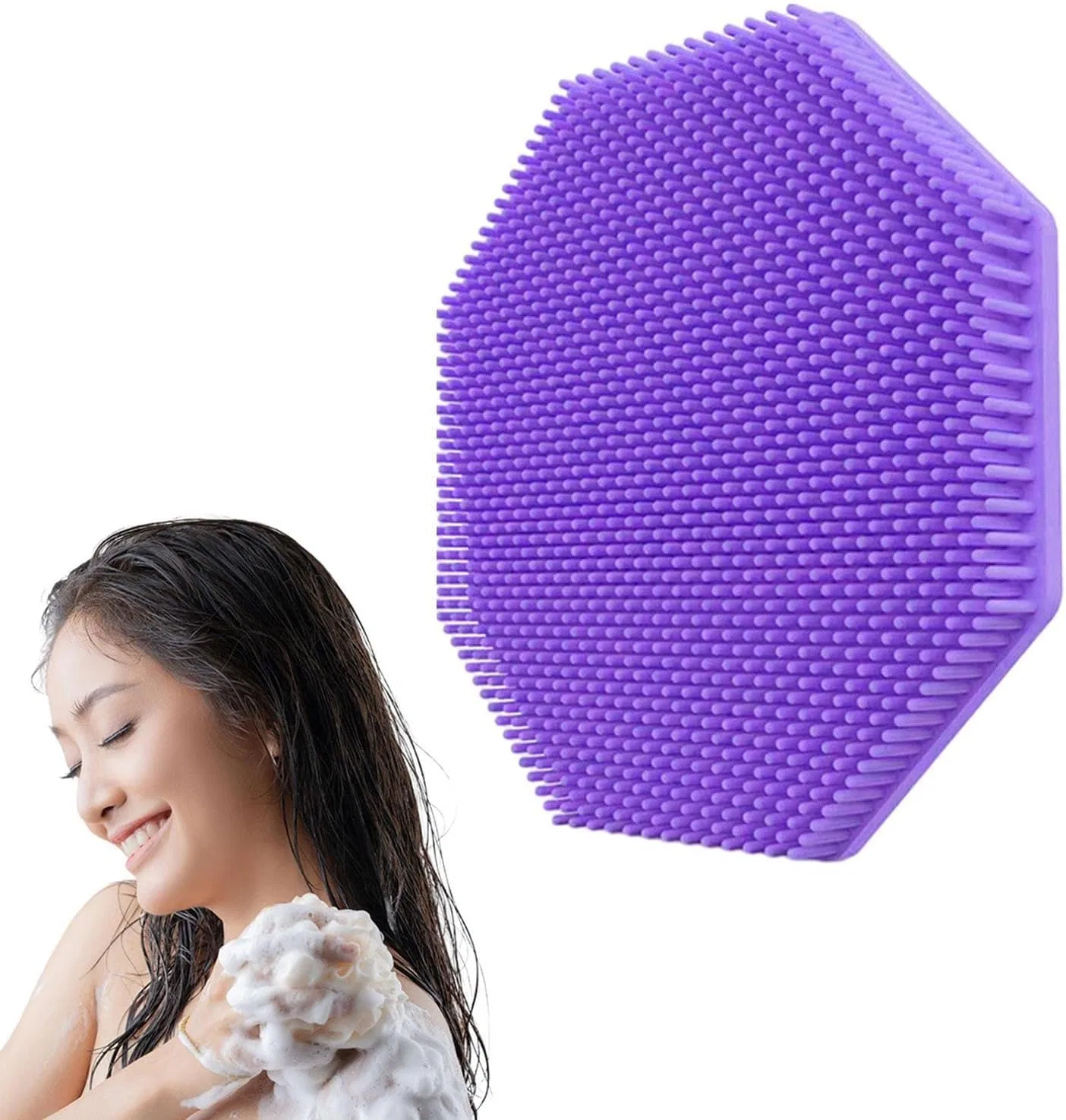 Силиконовая щетка для душа, Generic