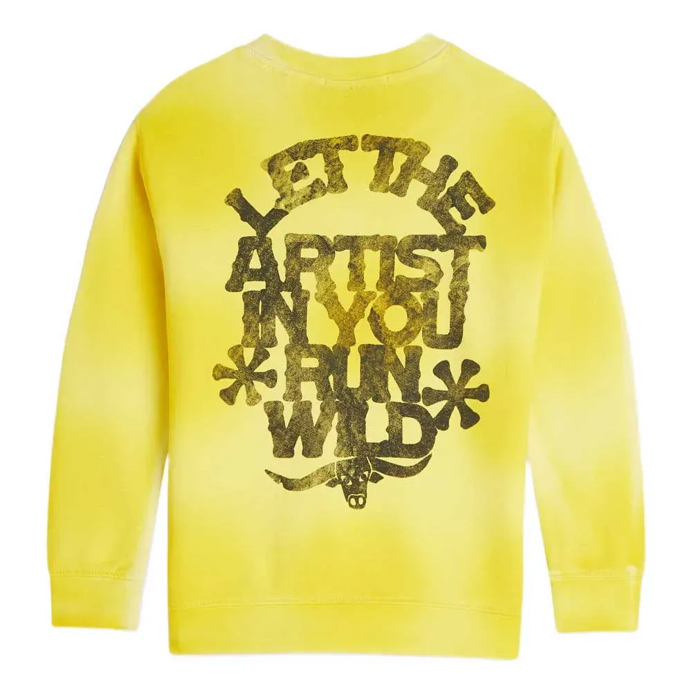 Свитшот Scotch & Soda, желтый — фото 2