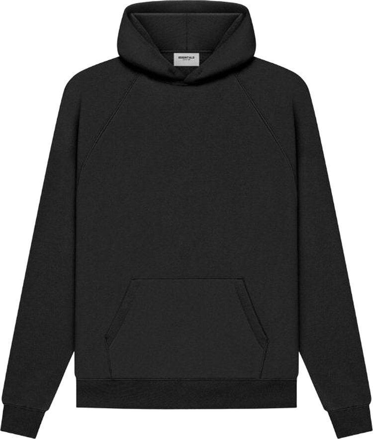 

Худи Fear of God Essentials Pull-Over Hoodie 'Black', черный