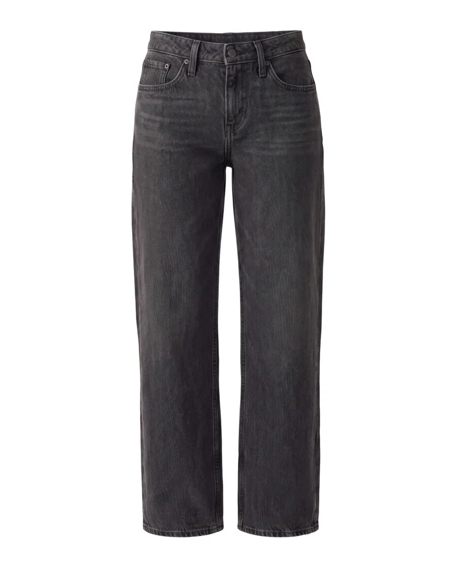 Джинсы LEVI'S Regular 'SUPERLOW STRAIGHT' темно-серого цвета