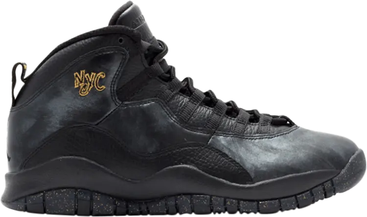 

Кроссовки Air Jordan 10 Retro BG NYC, черный