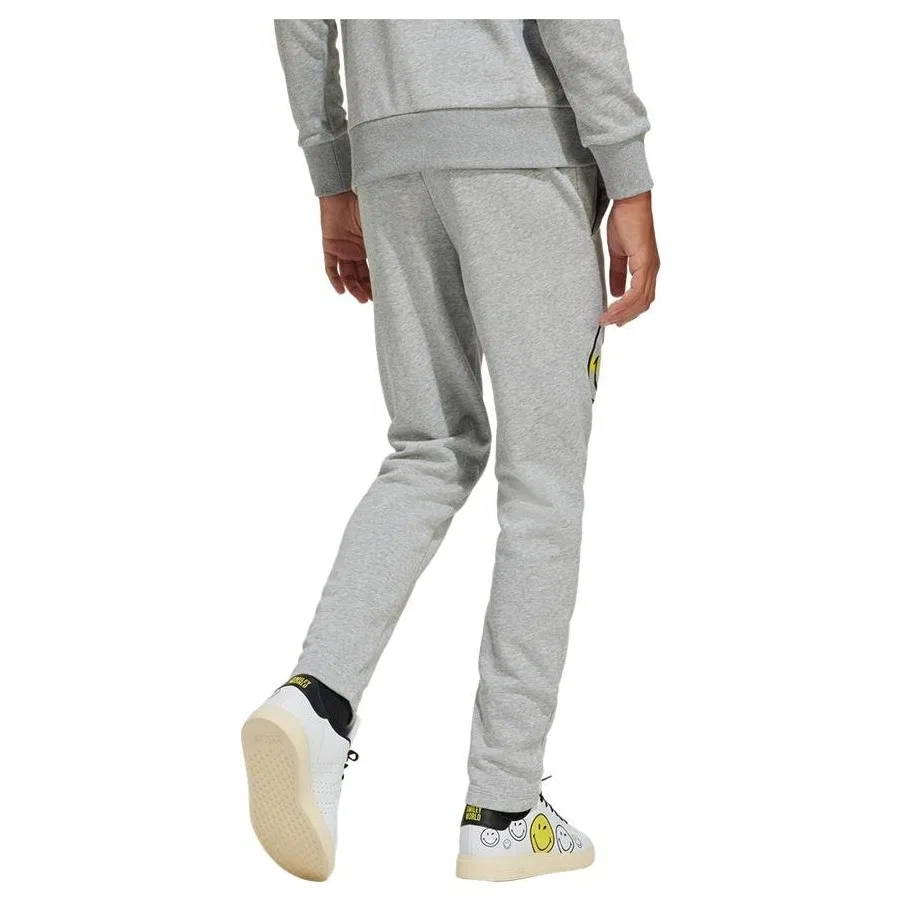 Спортивные брюки с принтом Smiley adidas J SMI PANT, Серый — фото 3