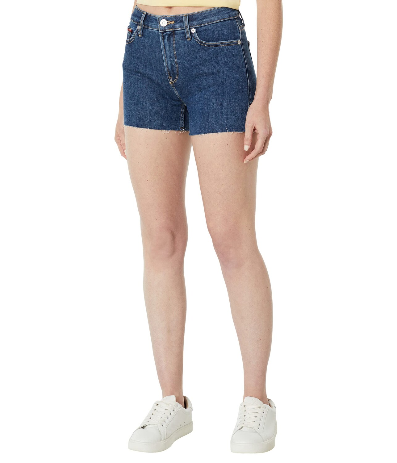 

Шорты Tommy Jeans, High-Rise 3" Denim Cutoff Shorts