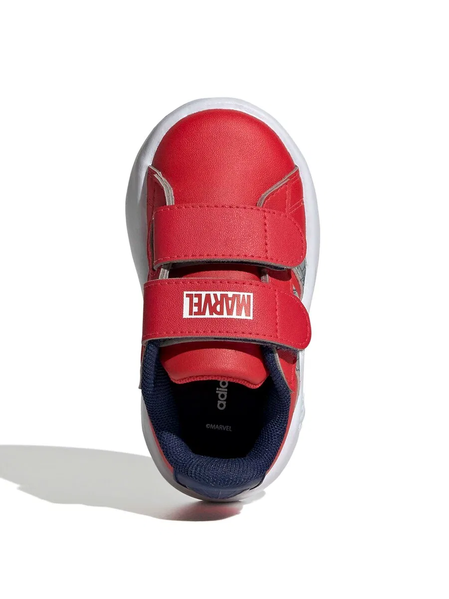 Кроссовки ADIDAS SPORTSWEAR 'GRAND COURT SPIDER-MAN' красного цвета — фото 3