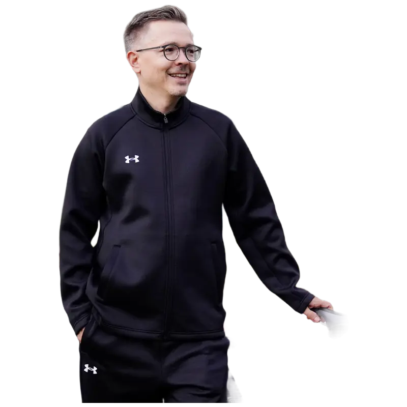 

Under Armour Куртка унисекс черная, Black