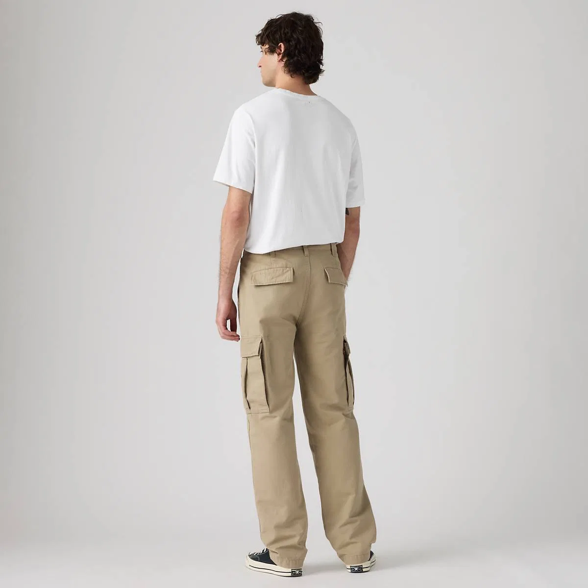 Мужские прямые брюки-карго Xx Levi's, True Chino - Tan — фото 3