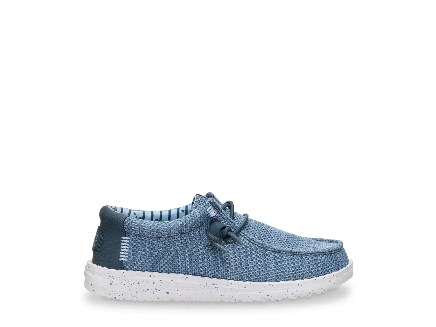 Кроссовки Wally Stretch Sox Slip-On, HEYDUDE, Medium Denim blue — фото 2
