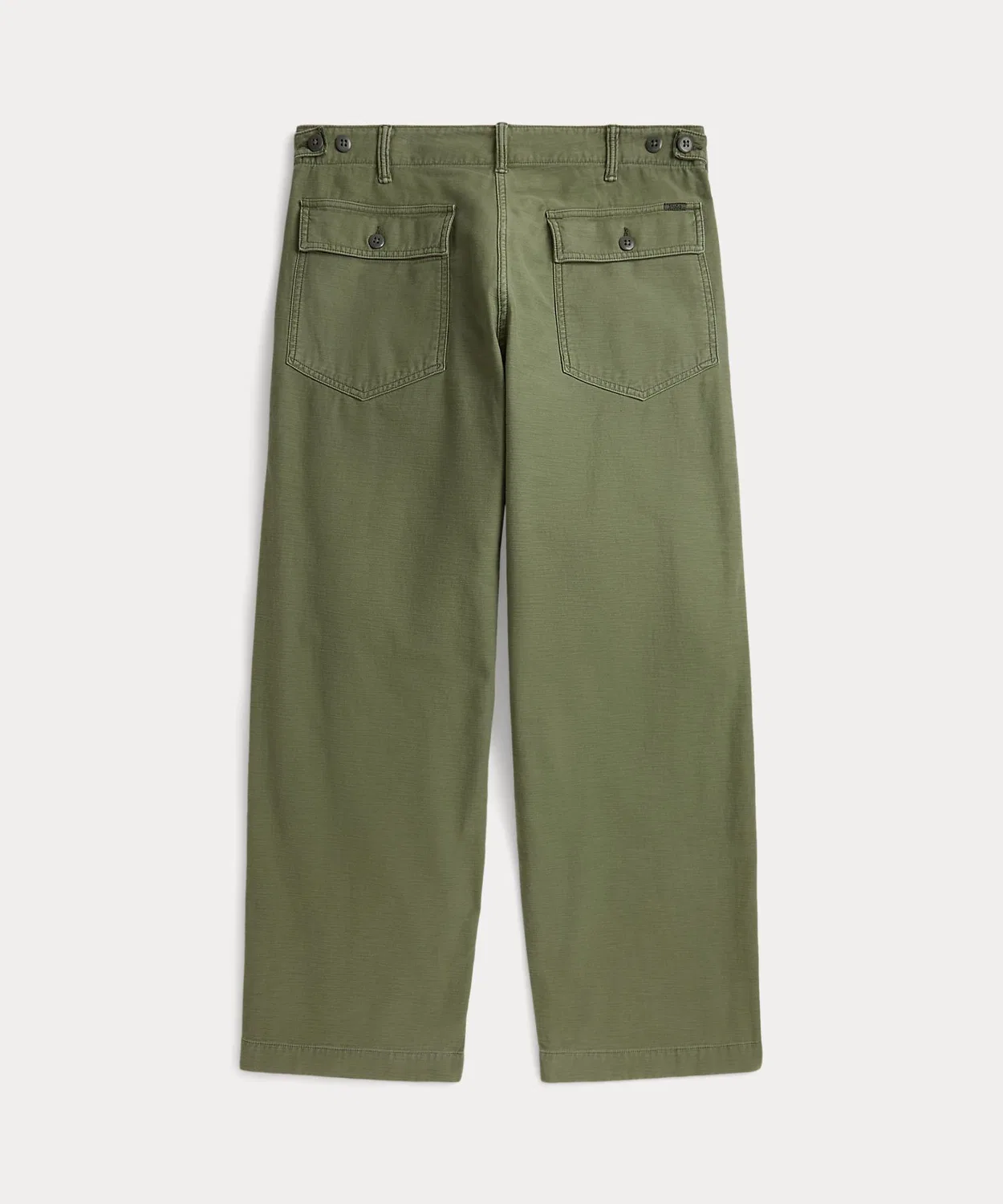 Мужские брюки свободного кроя из сатина наизнанку Utility POLO RALPH LAUREN, Green — фото 2
