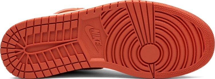 Кроссовки Air Jordan 1 Retro High OG Vintage Coral, оранжевый — фото 4