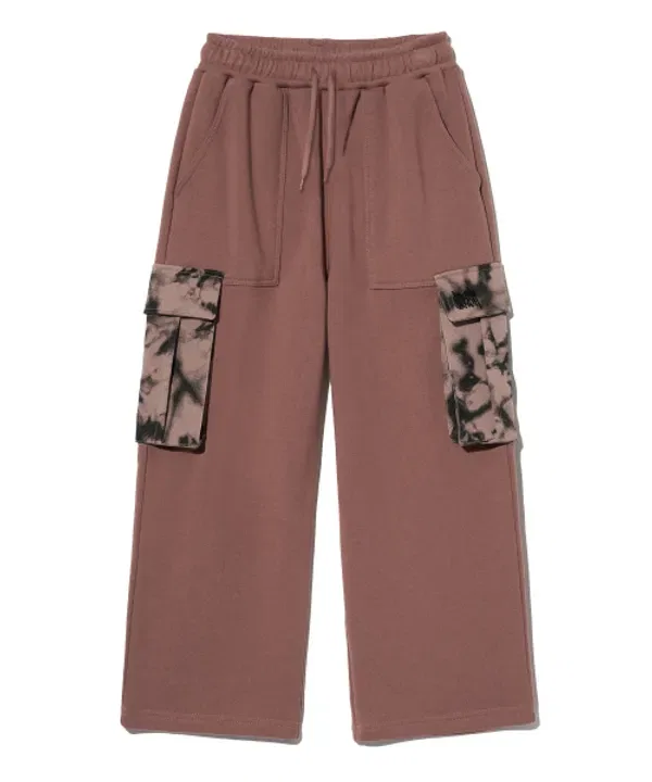 Тренировочные штаны с окрашиванием для детей Brownbreath Kids, indy pink — фото 2