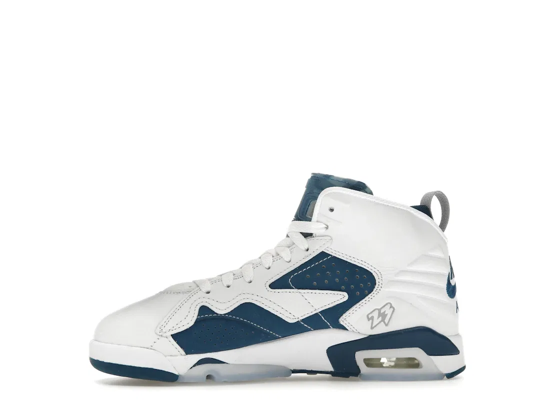 Детские кроссовки Lifestyle Jordan MVP Jordan, White/Wolf Grey/Industrial Blue — фото 3