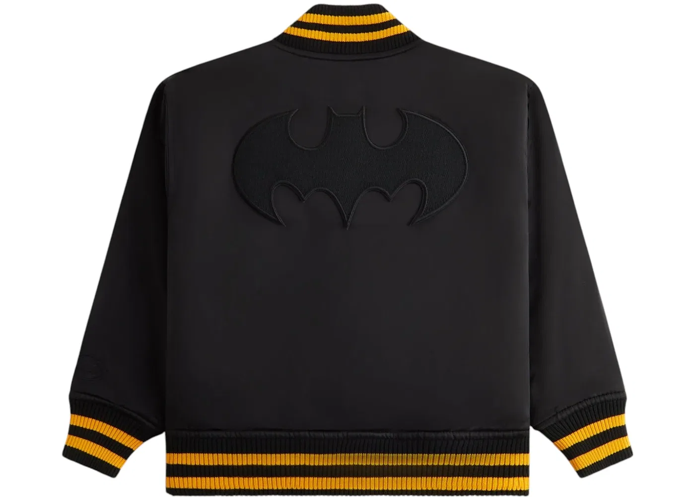 Детская куртка-бомбер из атласа Kith x Batman, Black — фото 2