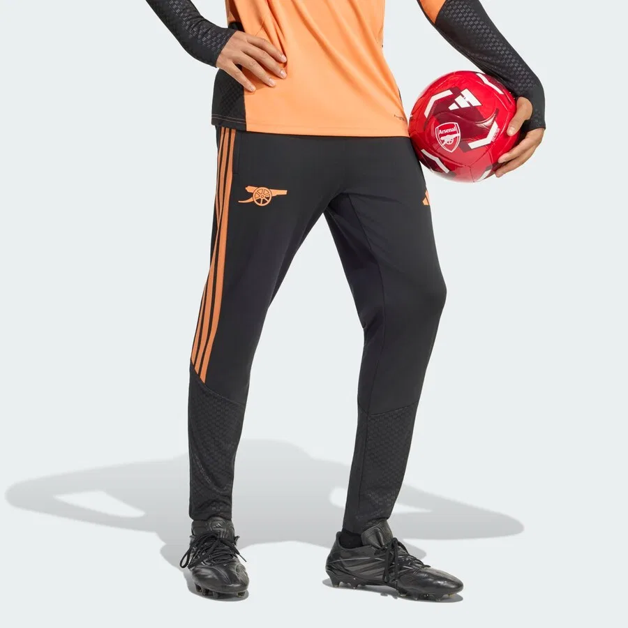 Спортивные брюки ADIDAS PERFORMANCE Slim fit 'Arsenal FC 26/27 Tiro' черного цвета — фото 2