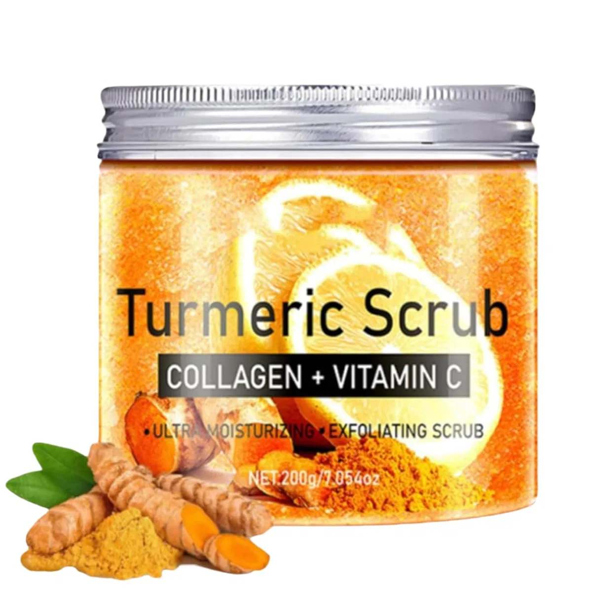 Скраб для лица и тела Turmeric, PHFDQKG, 200 г
