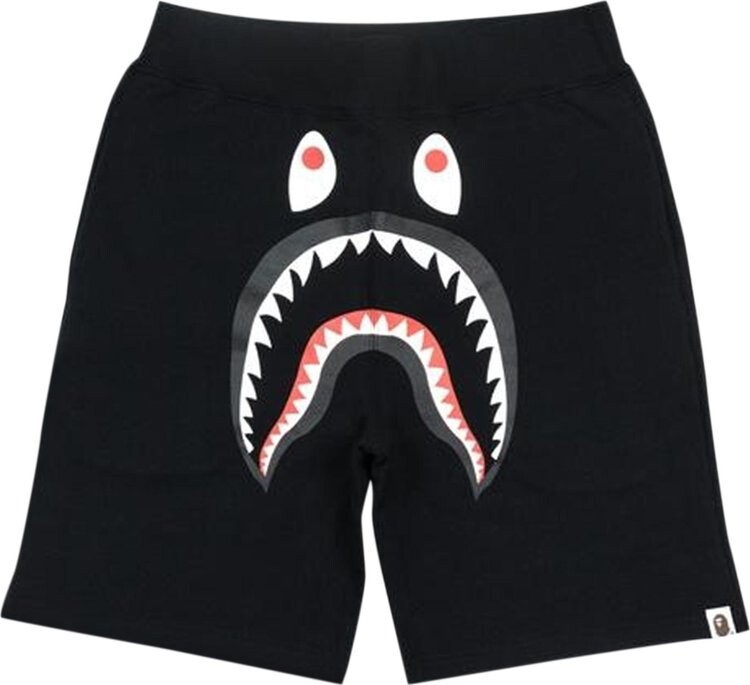 

Спортивные шорты BAPE Shark Sweatshorts Black, черный