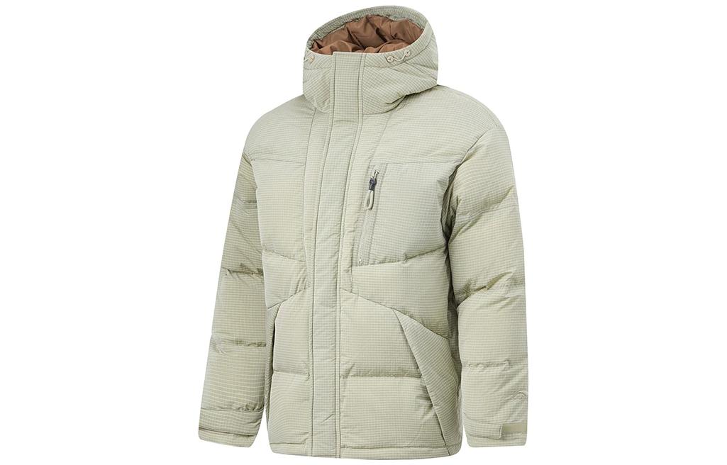 

LINING Спортивная куртка пуховик унисекс серый лайм, Limewash Gray