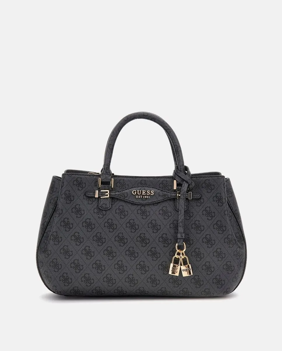 

Сумка через плечо на молнии Guess, темно-серый