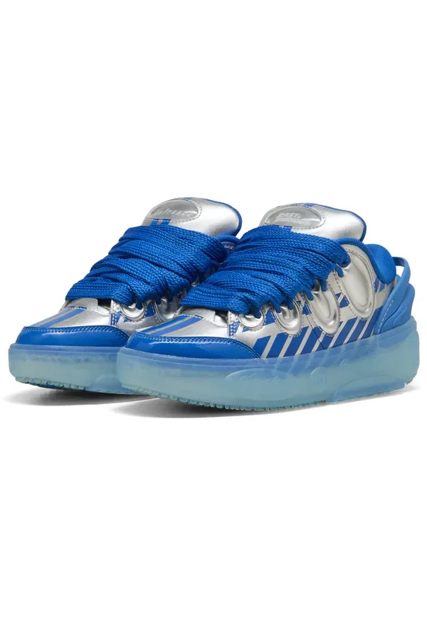 Кроссовки с текстильным верхом X fast & furious lafrance miami sneakers unisex Puma, Royal Blue Silver, синий — фото 2