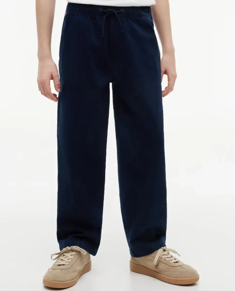 Детские штаны карго для мальчиков с свободным кроем Tommy Hilfiger, Azul — фото 2