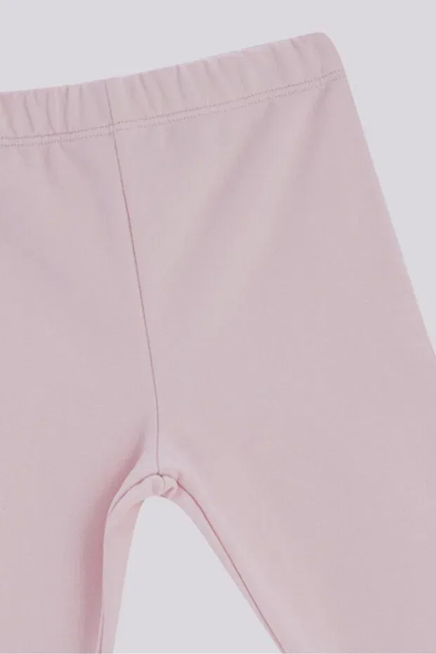 Детские леггинсы для девочек облегающие Gb Baby Basic, Pink — фото 3