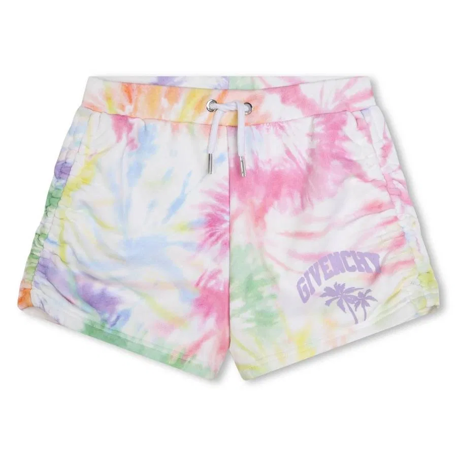 Шорты бермуды с тай-дай принтом Girls Tie-Dye Print Bermuda Shorts Givenchy, Unique