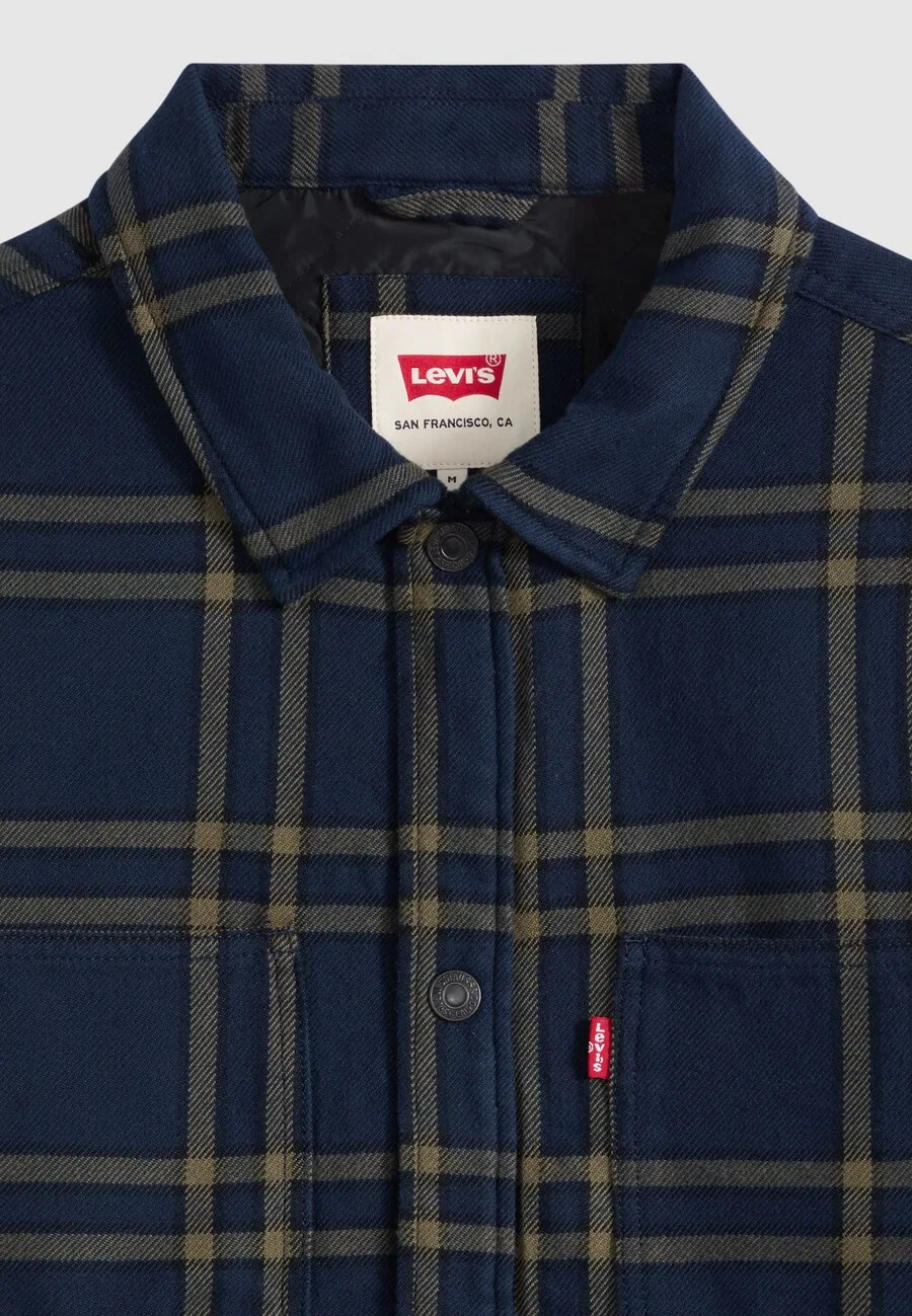 Куртка LEVI'S Between-Season 'CROWLEY' темно-синего цвета — фото 4