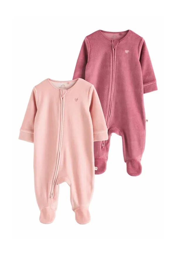 Комплект из 2 спальных костюмов вельвет Next pink, розовый